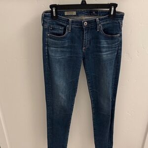 AG Stevie ankle Women's Blue Jeans